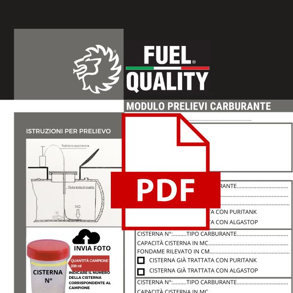 Modulo prelievi carburante